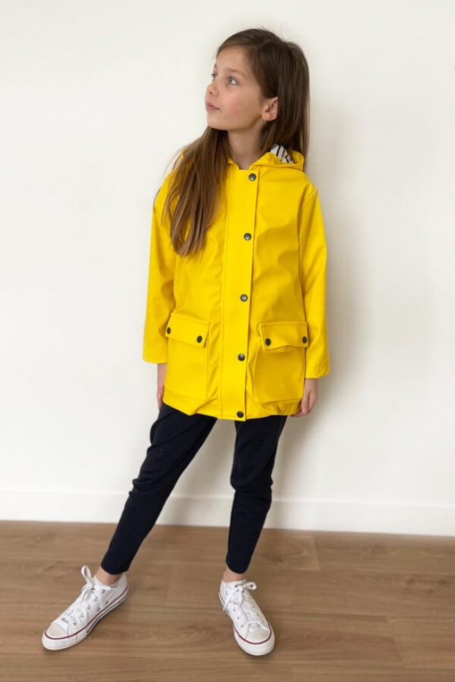 I AM Paper Sewing Pattern Kids Jacques Raincoat
