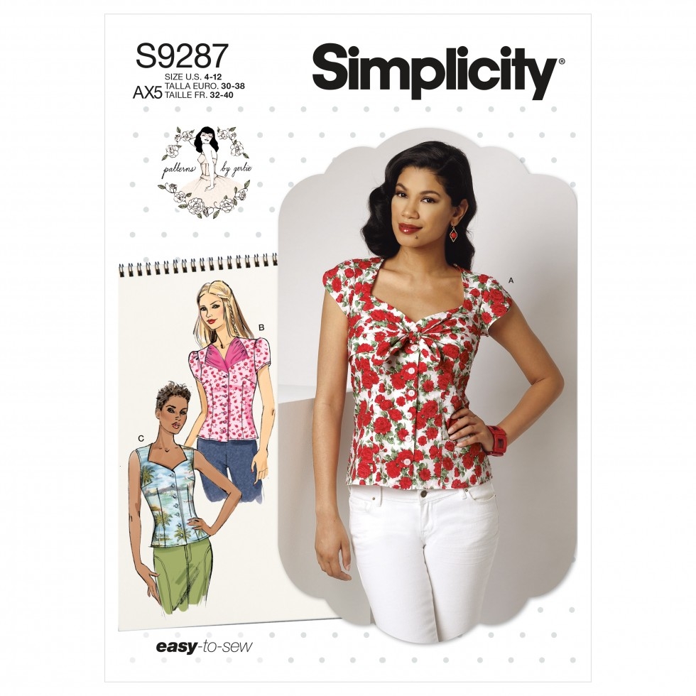 Simplicity Paper Sewing Pattern 9287