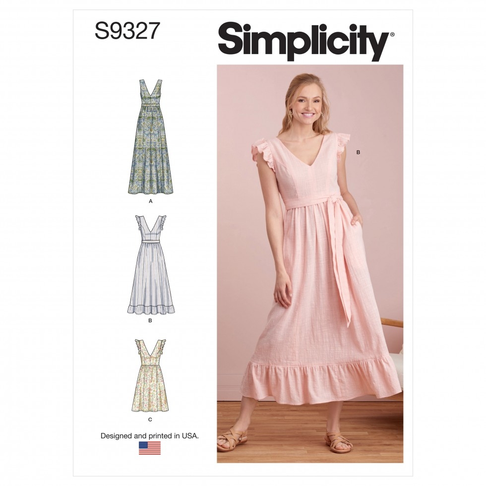 Simplicity Paper Sewing Pattern 9327