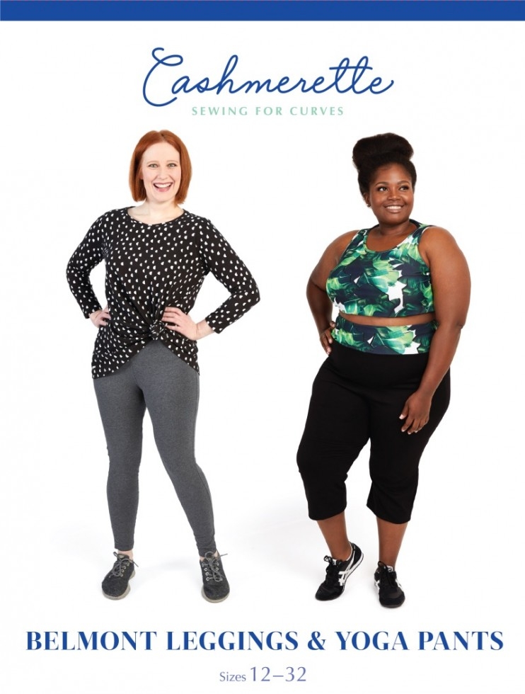 Cashmerette Paper Sewing Pattern Belmont Leggings & Yoga Pants