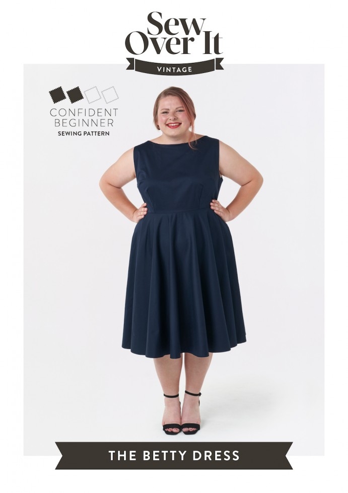 Sew Over It Paper Sewing Pattern The Betty Dress