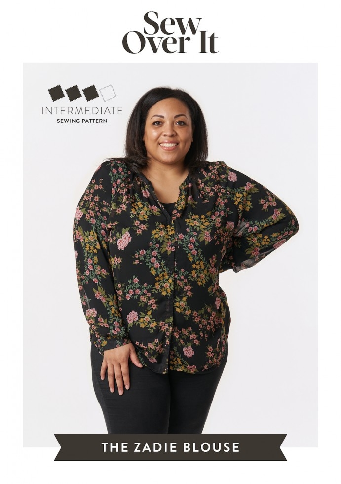 Sew Over It Paper Sewing Pattern The Zadie Blouse