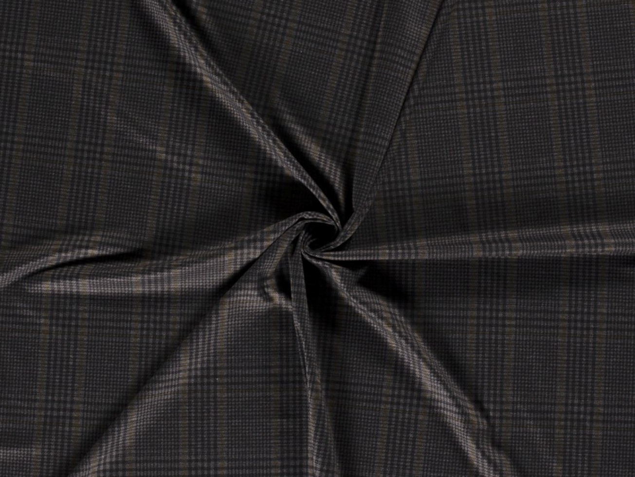 Ponte Roma Double Stretch Knit Fabric Grey