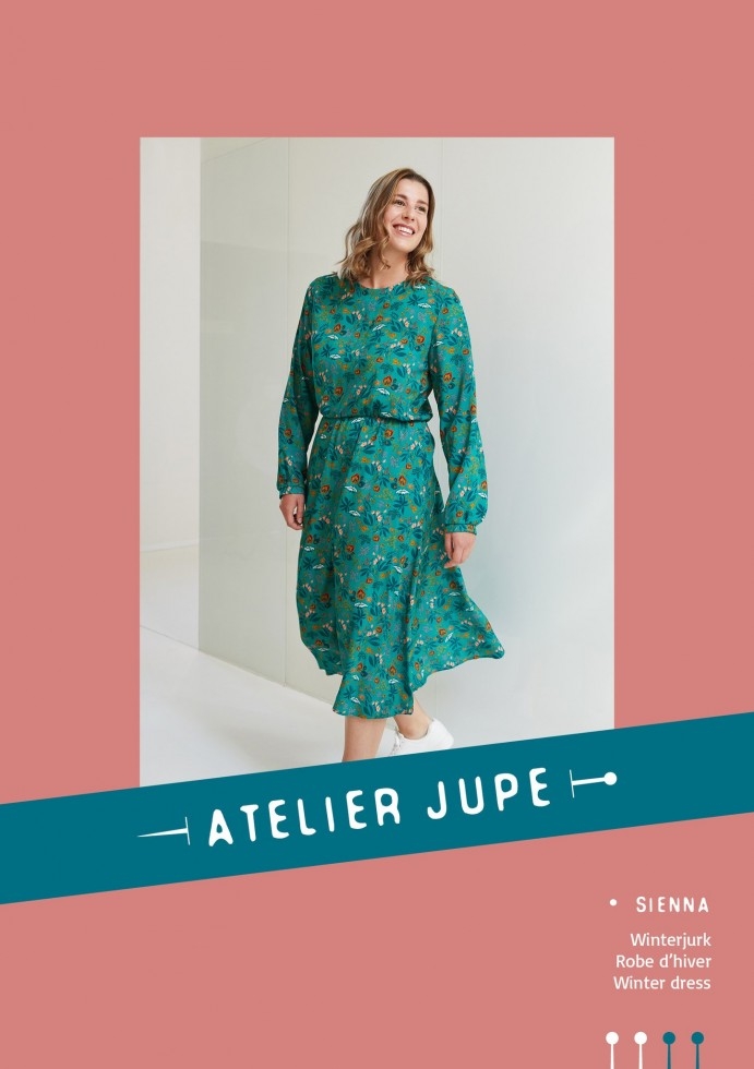Atelier Jupe Paper Sewing Pattern Sienna Winter Dress