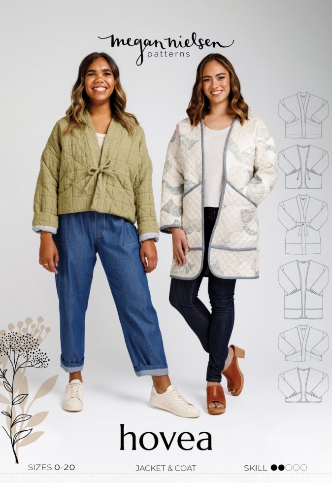 Megan Nielsen Paper Sewing Pattern Hovea Jacket & Coat