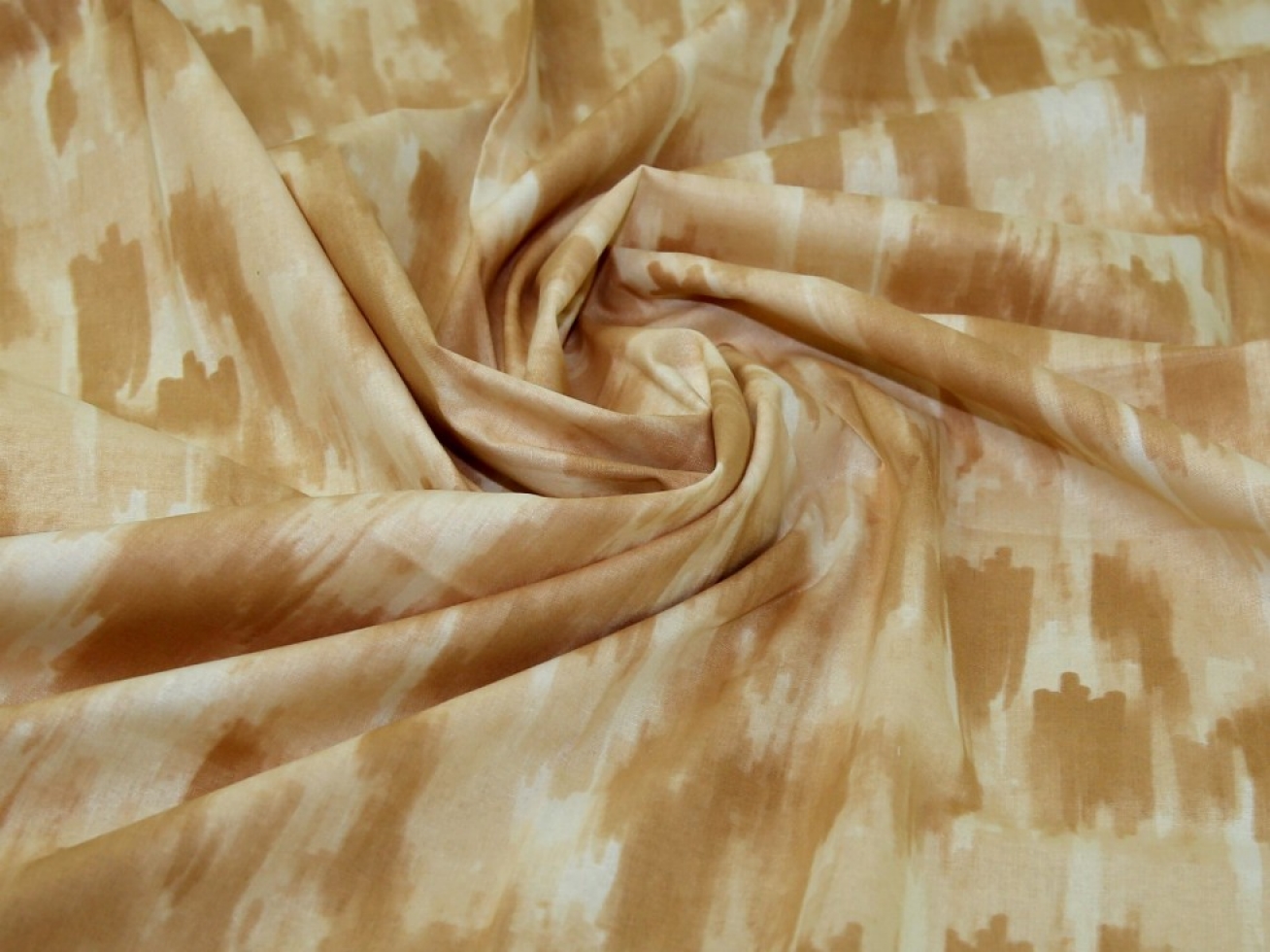 John Louden 100% Cotton Fabric Natural