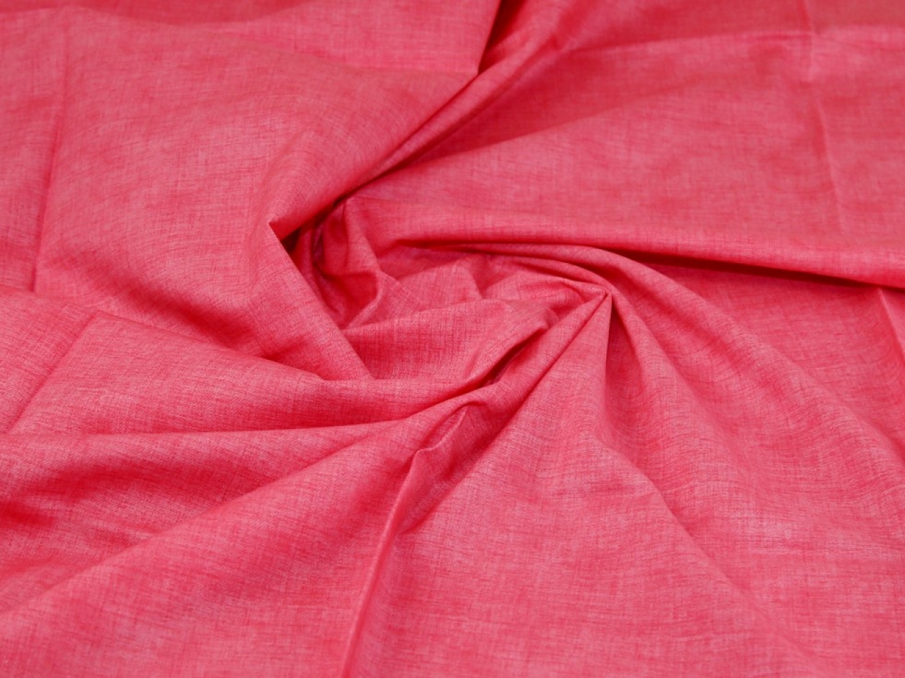 John Louden 100% Cotton Linen Texture Fabric Blush