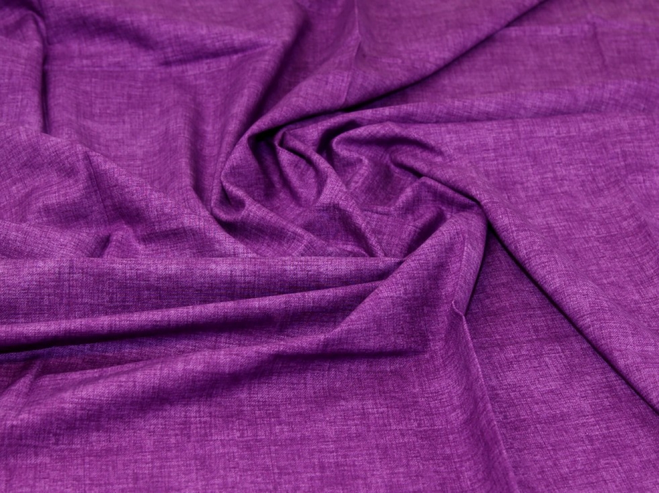 John Louden 100% Cotton Linen Texture Fabric Magenta