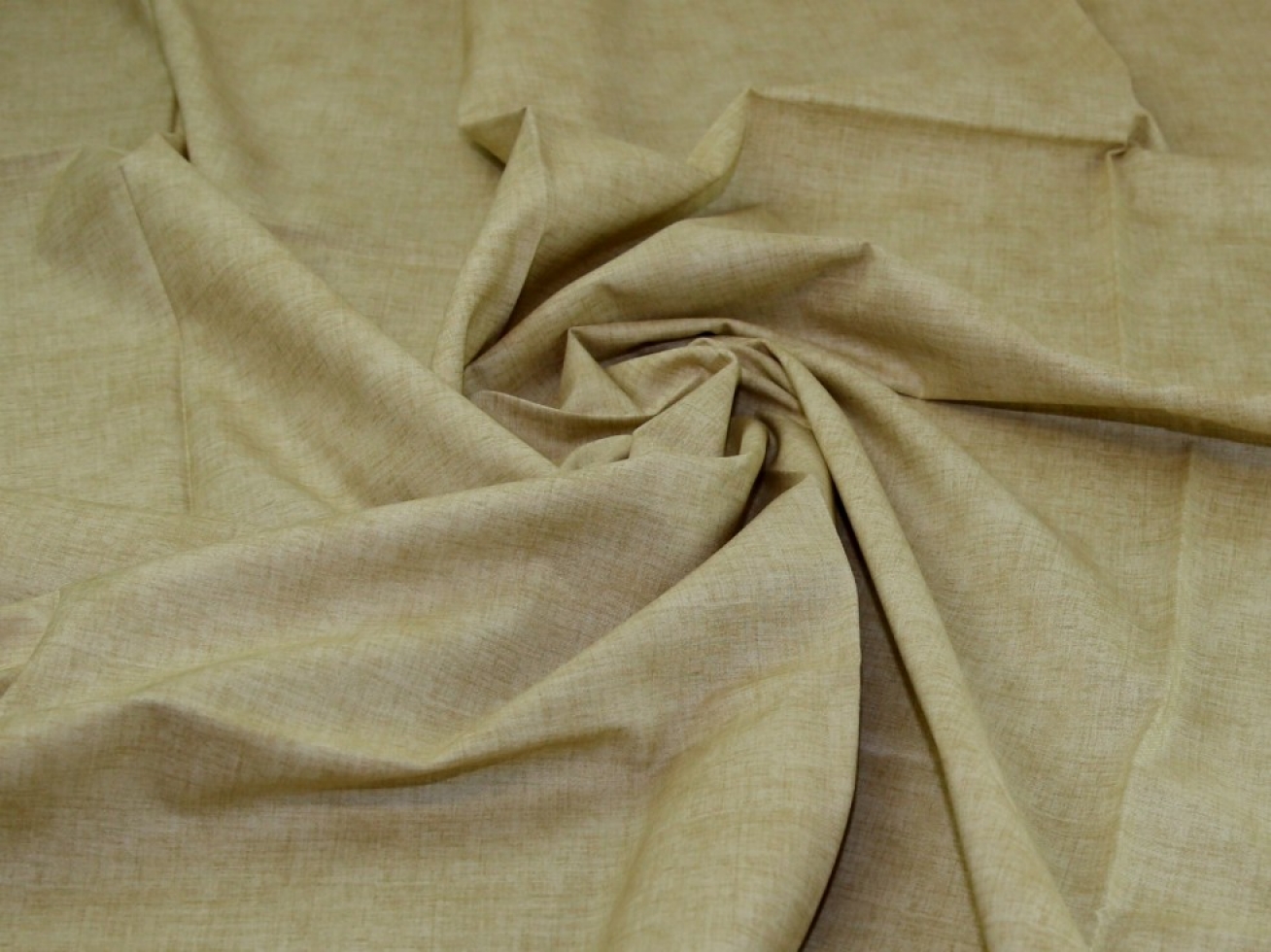 John Louden 100% Cotton Linen Texture Fabric Natural