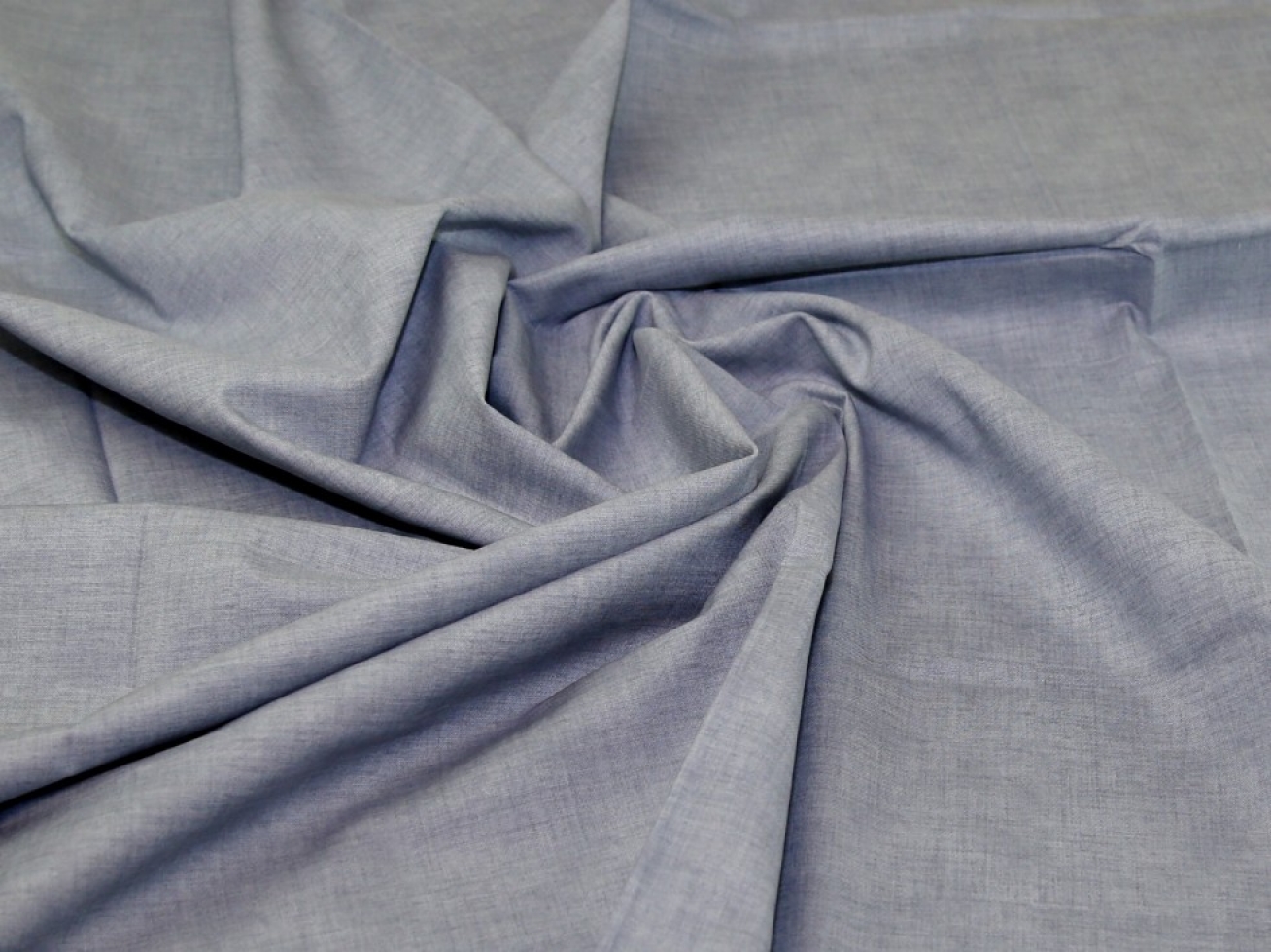 John Louden 100% Cotton Linen Texture Fabric Silver