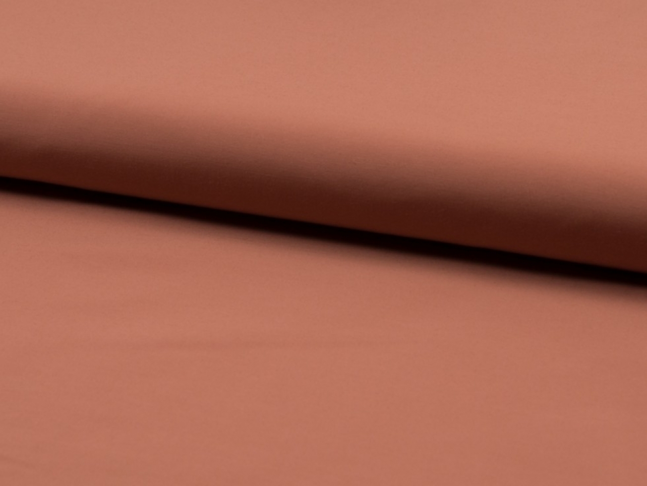 Polycotton Memory Raincoat Coating Fabric Chocolate