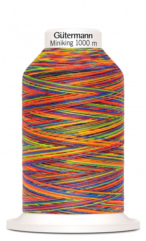 Gutermann Multicolour Miniking Overlocker Thread 9822