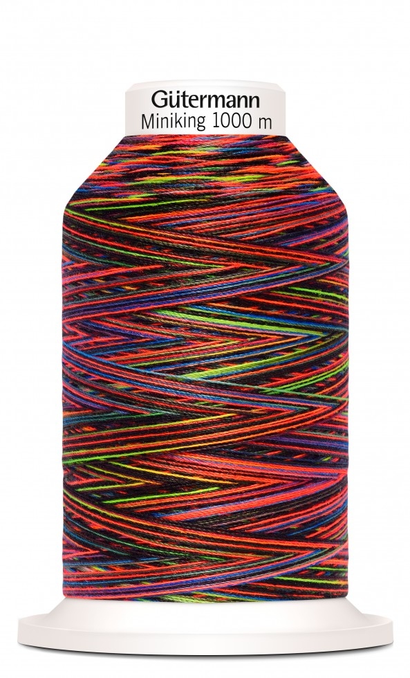Gutermann Multicolour Miniking Overlocker Thread 9842