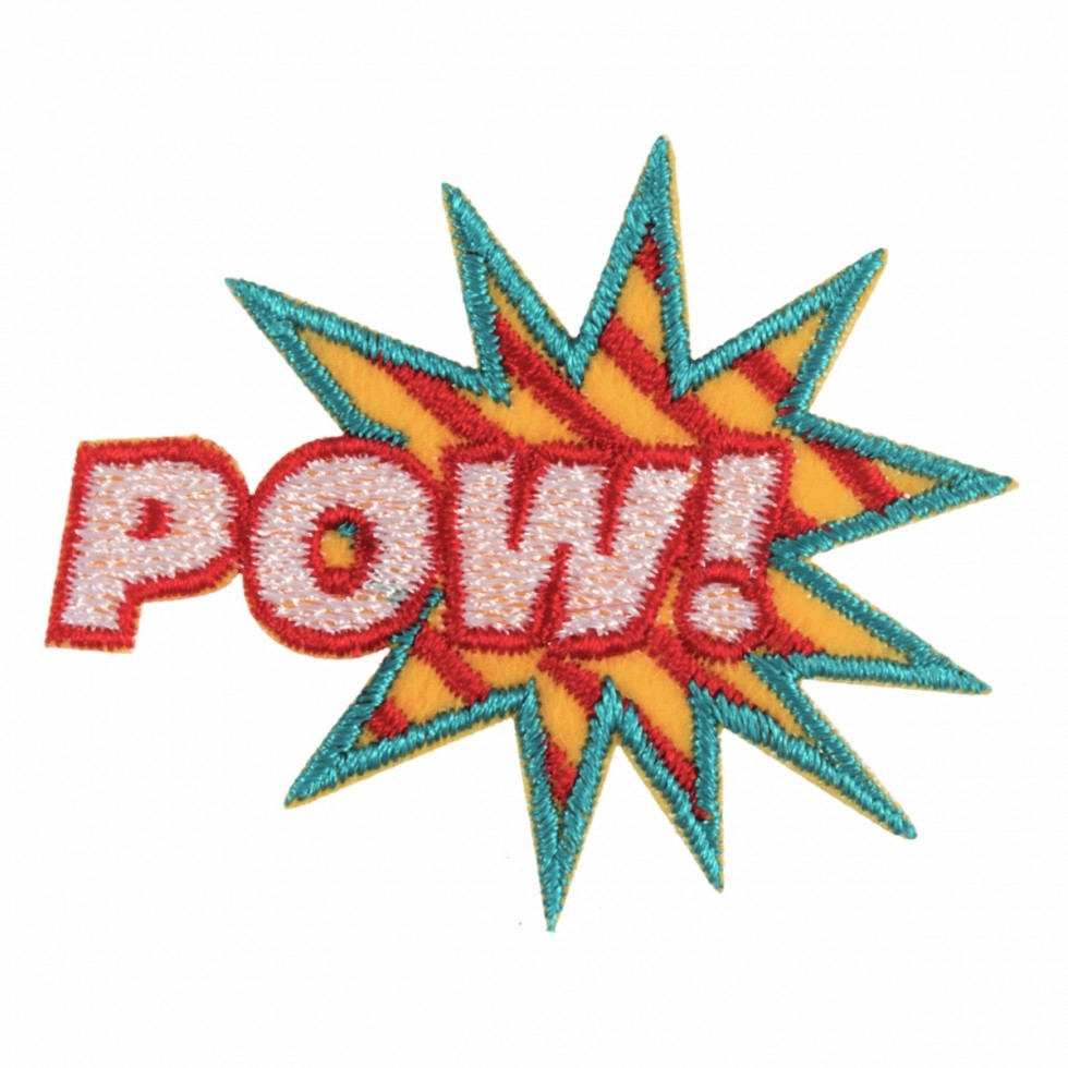 Craft Factory Patch Motif Pow