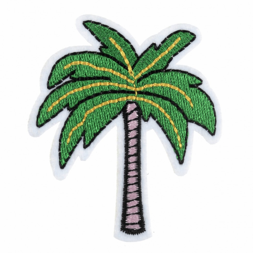 Craft Factory Patch Motif Palm Tree