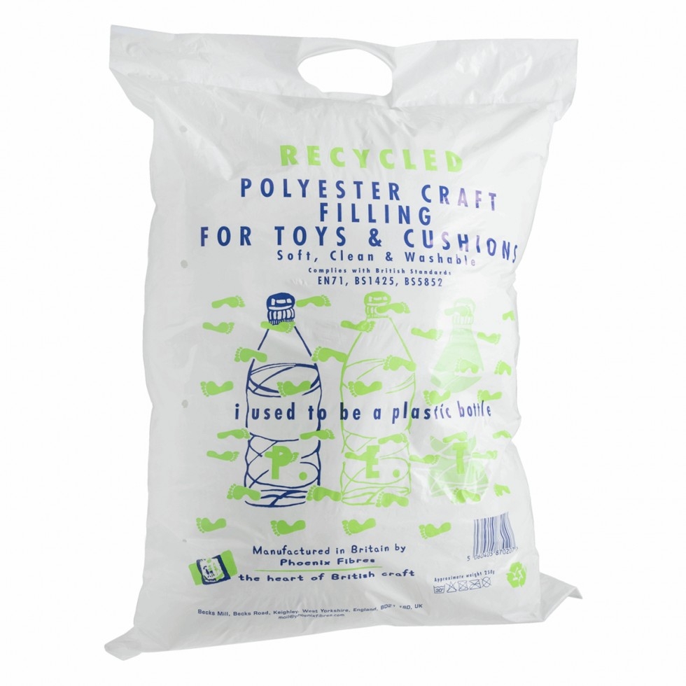250gm Recycled Toy Filling Stuffing