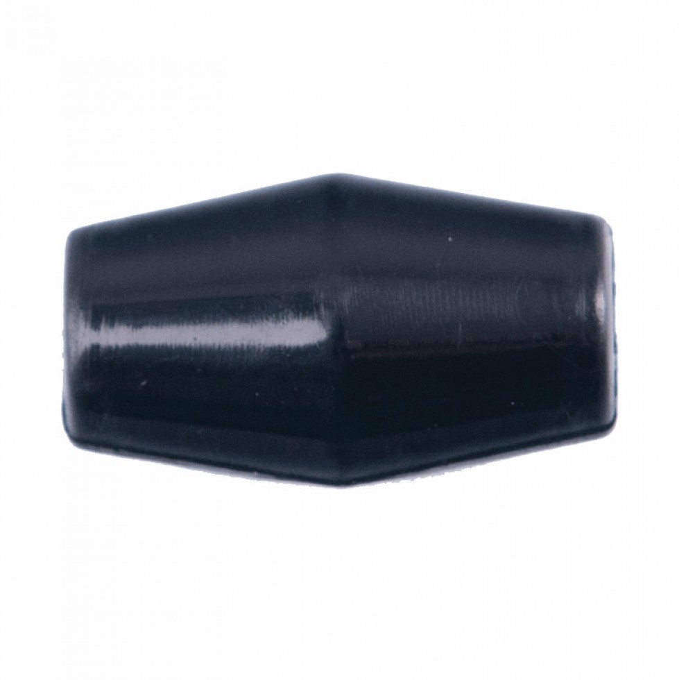 Hemline Plastic Toggles Black