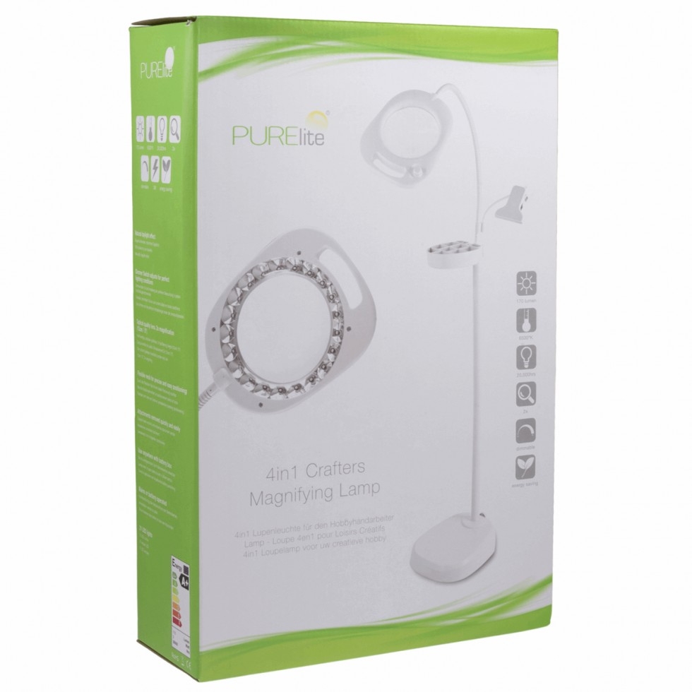 Purelite European Magnifying Craft Lamp