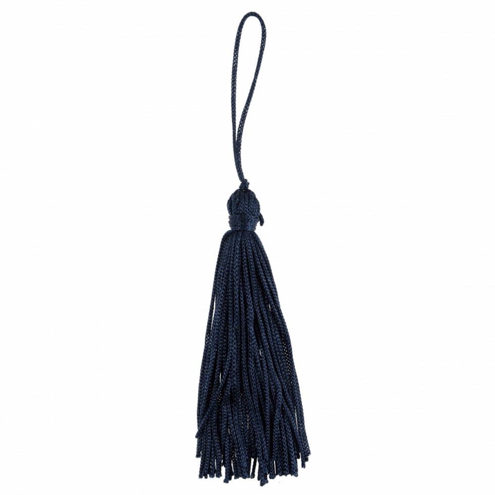 Trimits Large Silky Tassels Navy
