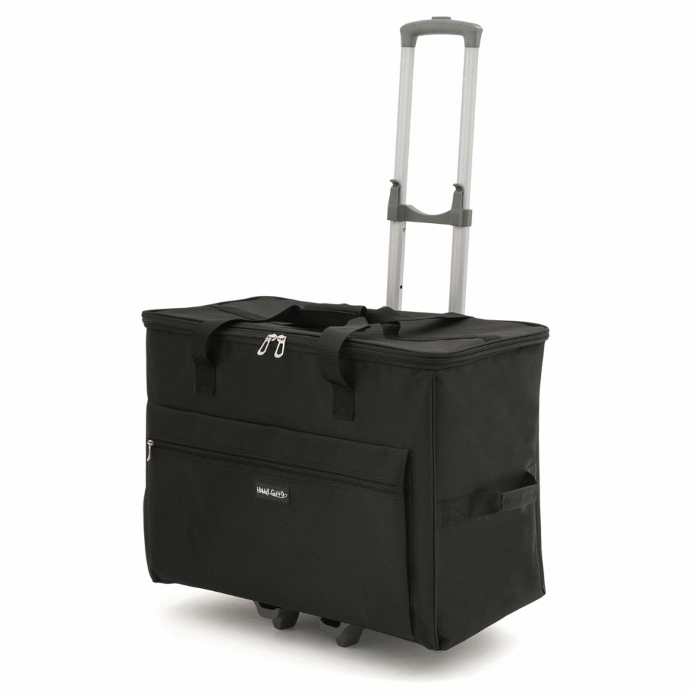 Hobby & Gift Large Sewing Machine Trolley Bag Black