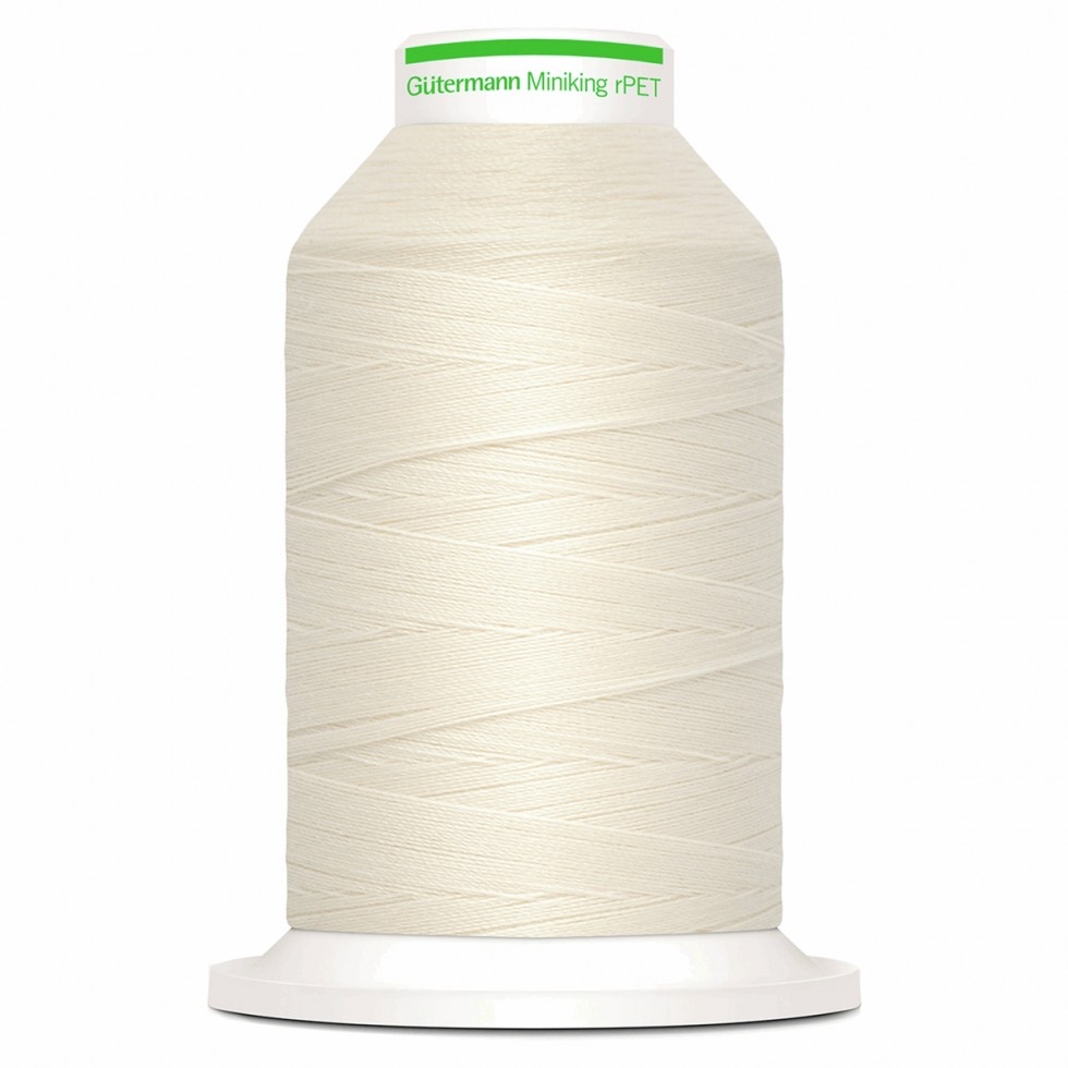 Gutermann Recycled rPET Eco Miniking Overlocker Thread 802
