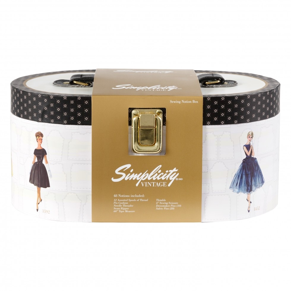 Simplicity Vintage Style Sewing Box & Kit