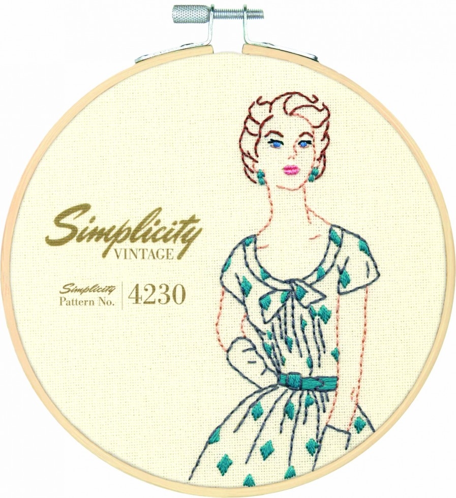 Simplicity Vintage Style Embroidery Kit