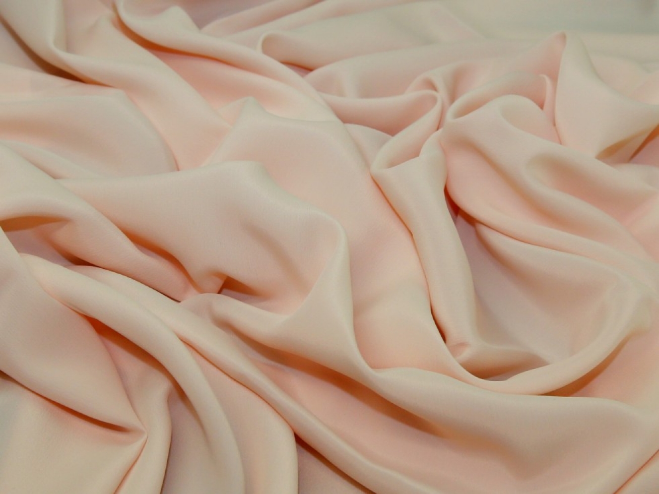 Silk Acetate Crepe Fabric Light Pink
