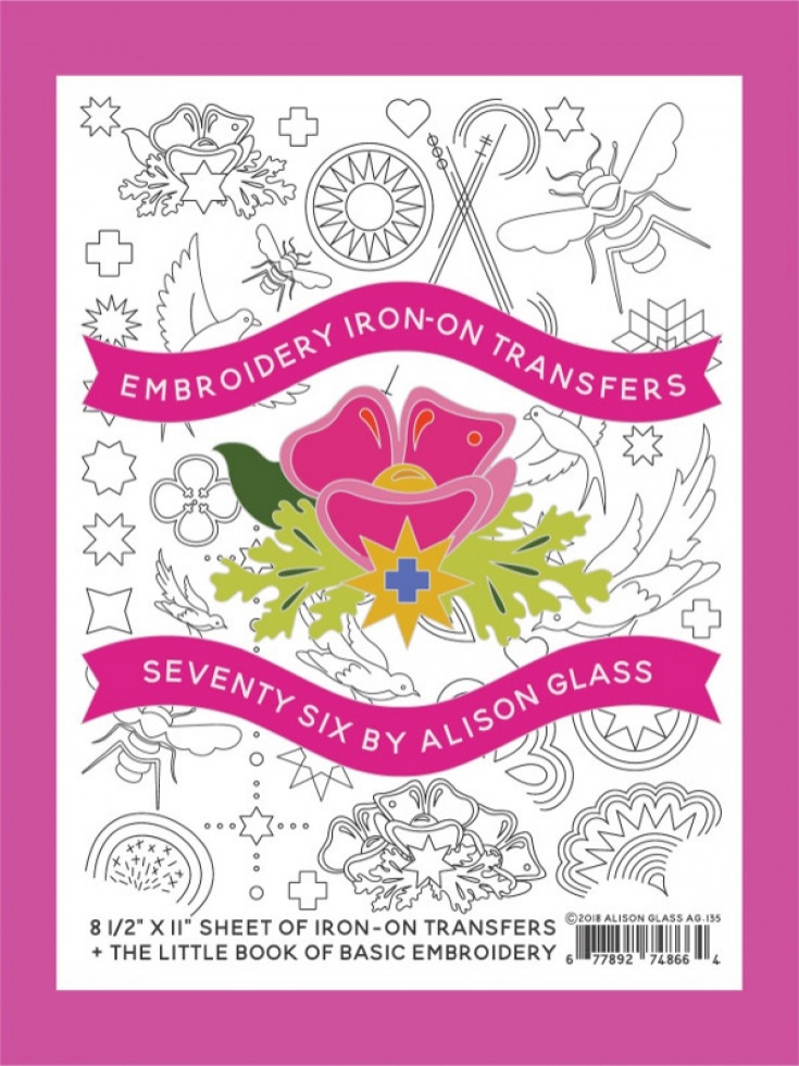 Alison Glass Embroidery Transfers Seventy Six