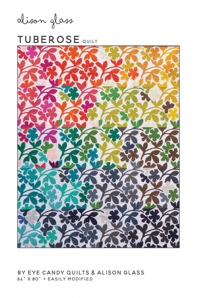 Alison Glass Quilting Pattern Tuberose Quilt