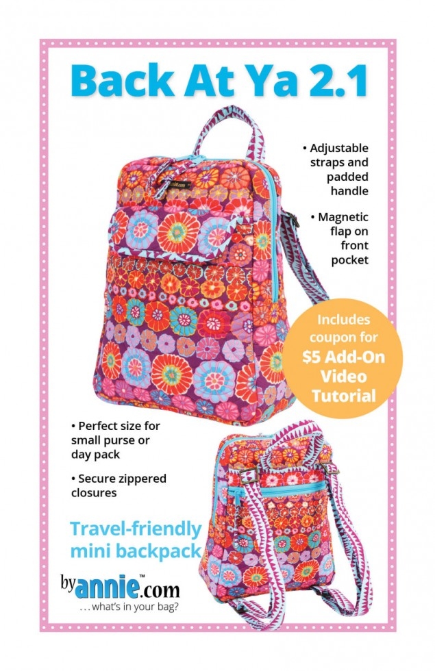 By Annie Paper Sewing Pattern Back At Ya