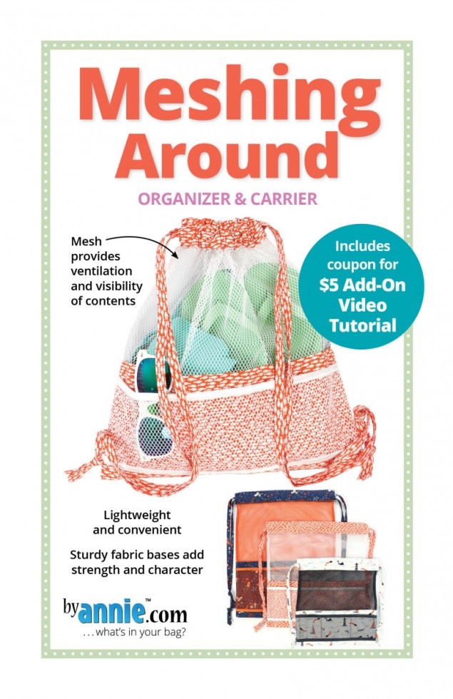 By Annie Paper Sewing Pattern Meshing Around