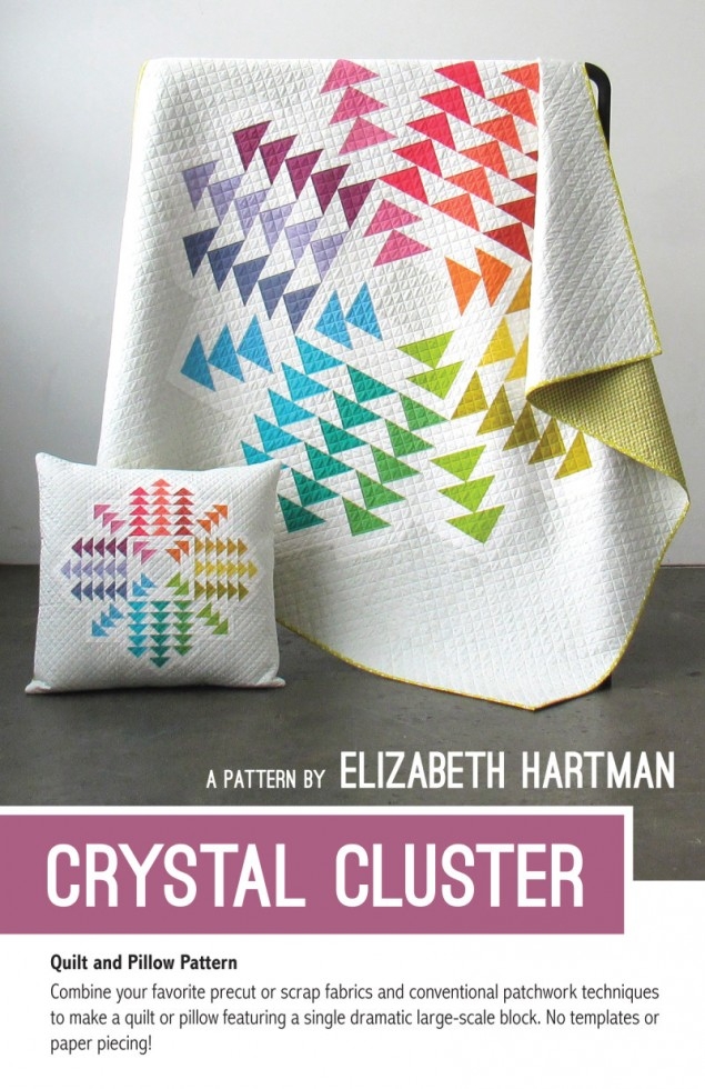 Elizabeth Hartman Quilting Pattern Crystal Cluster Quilt