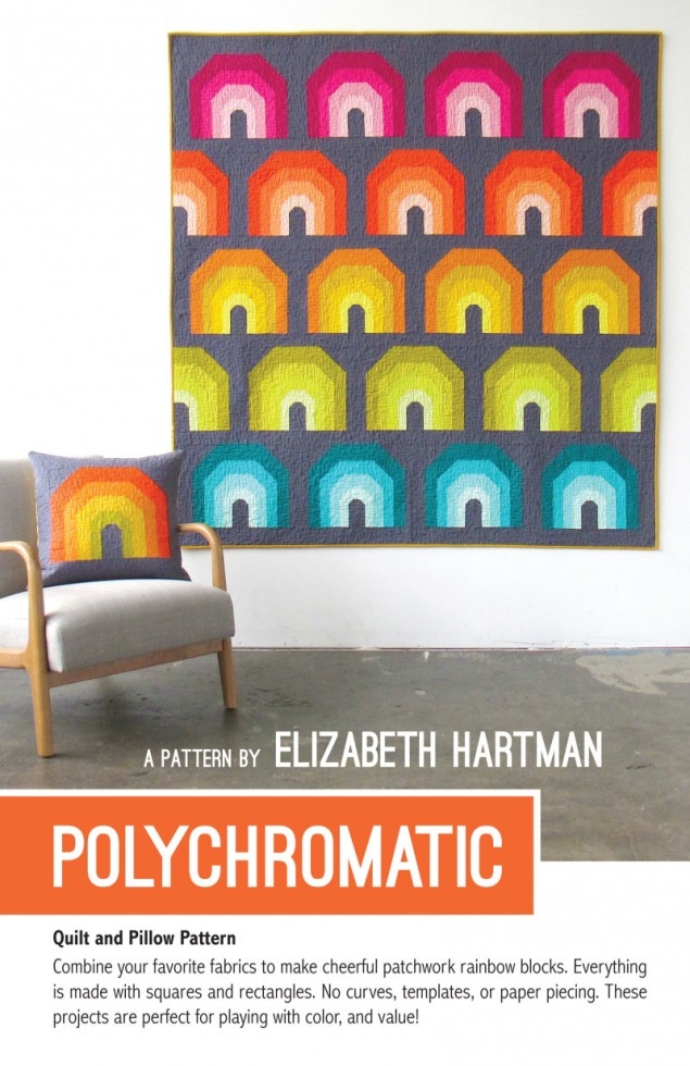 Elizabeth Hartman Quilting Pattern Polychromatic Quilt