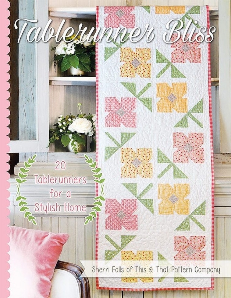 Lori Holt Quilting Book Tablerunner Bliss