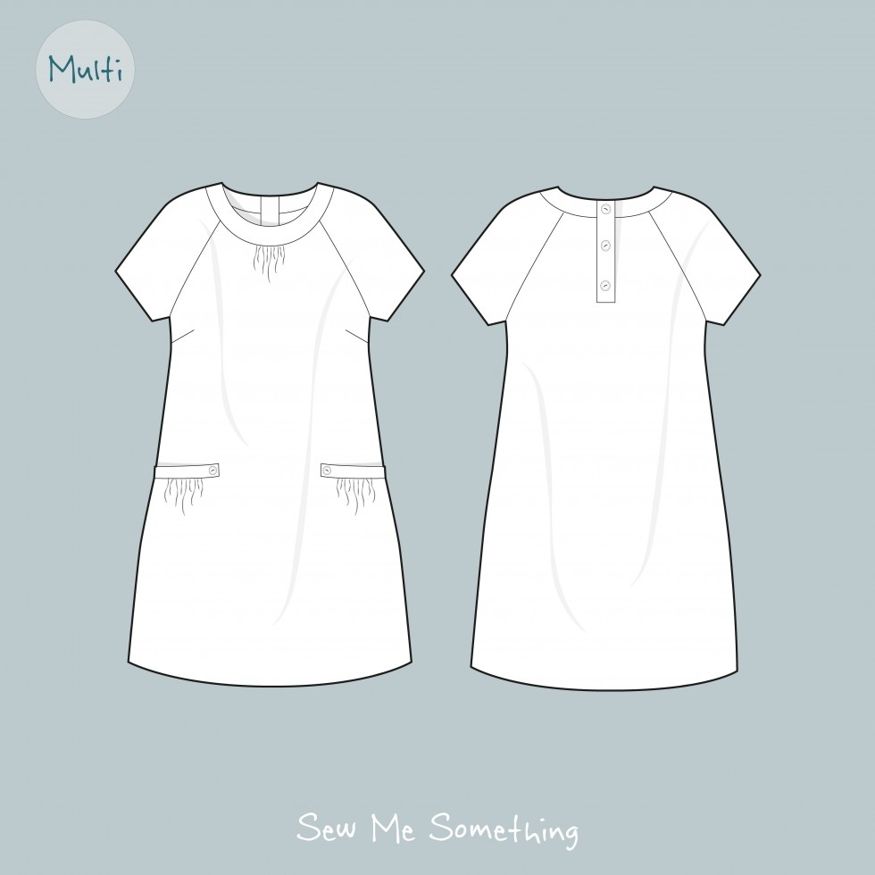 Sew Me Something Paper Sewing Pattern Juno Dress