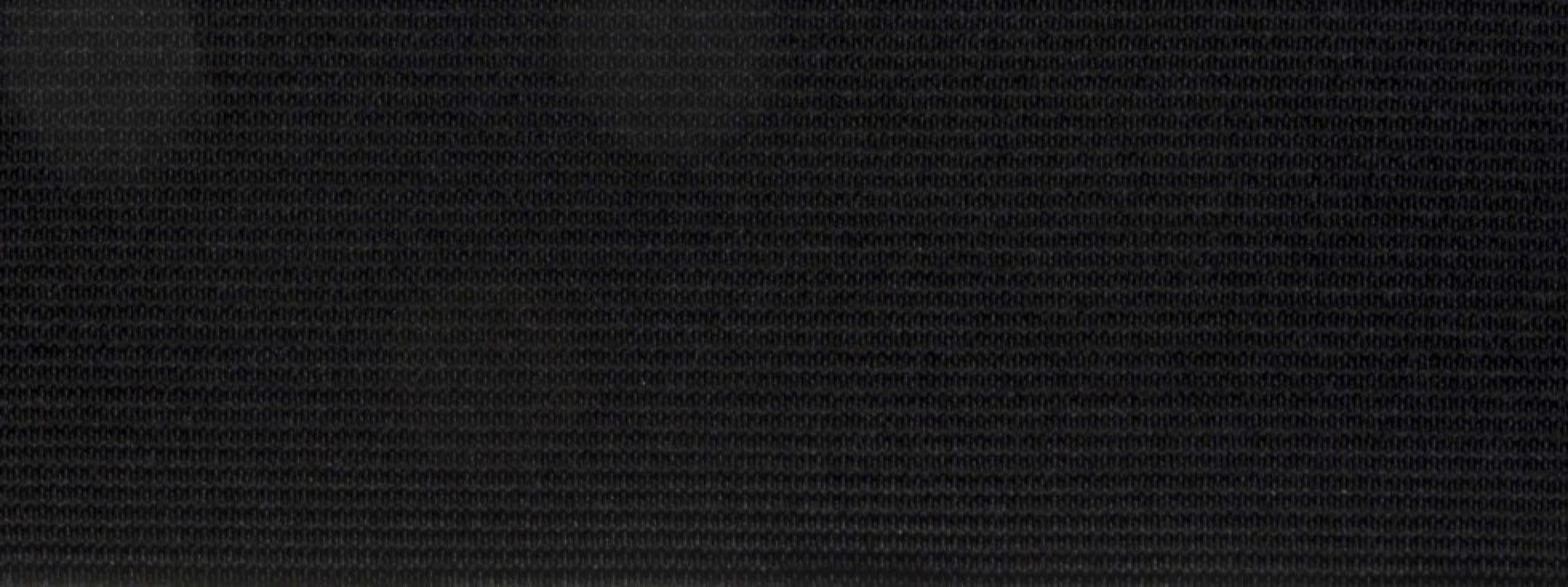 Flat Elastic Value Roll Black