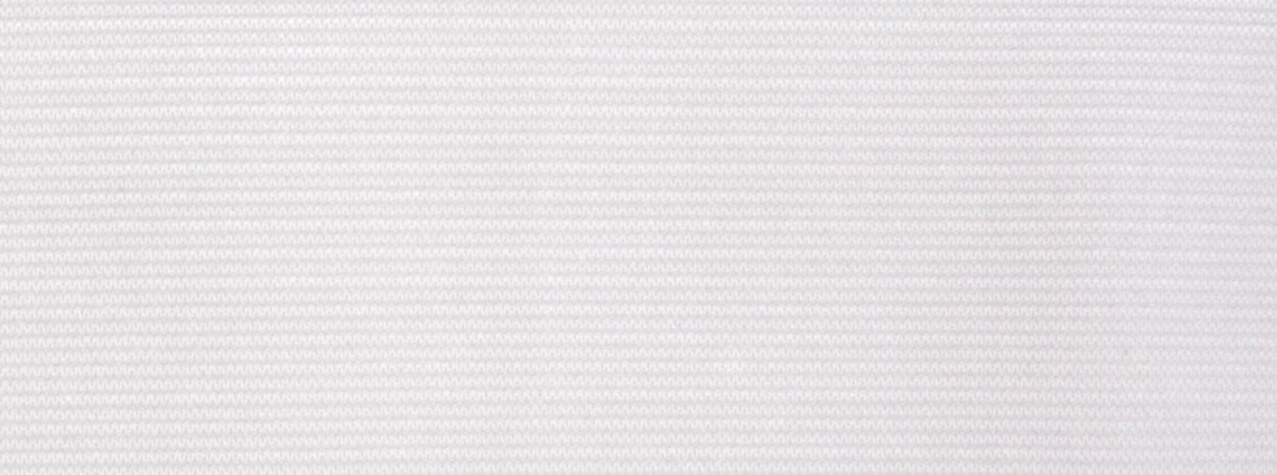 Flat Elastic Value Roll White