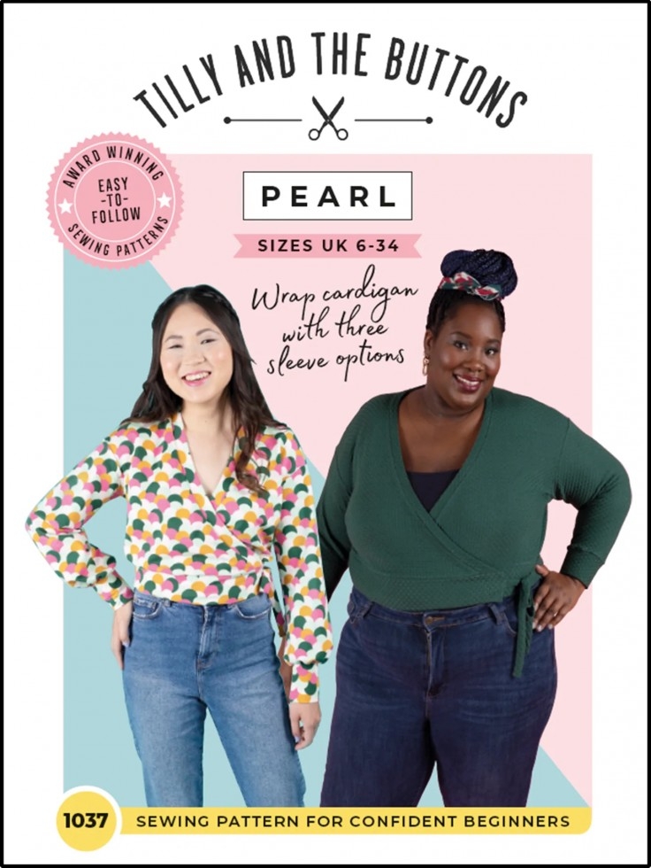 Tilly and the Buttons Paper Sewing Pattern Pearl Cardigan