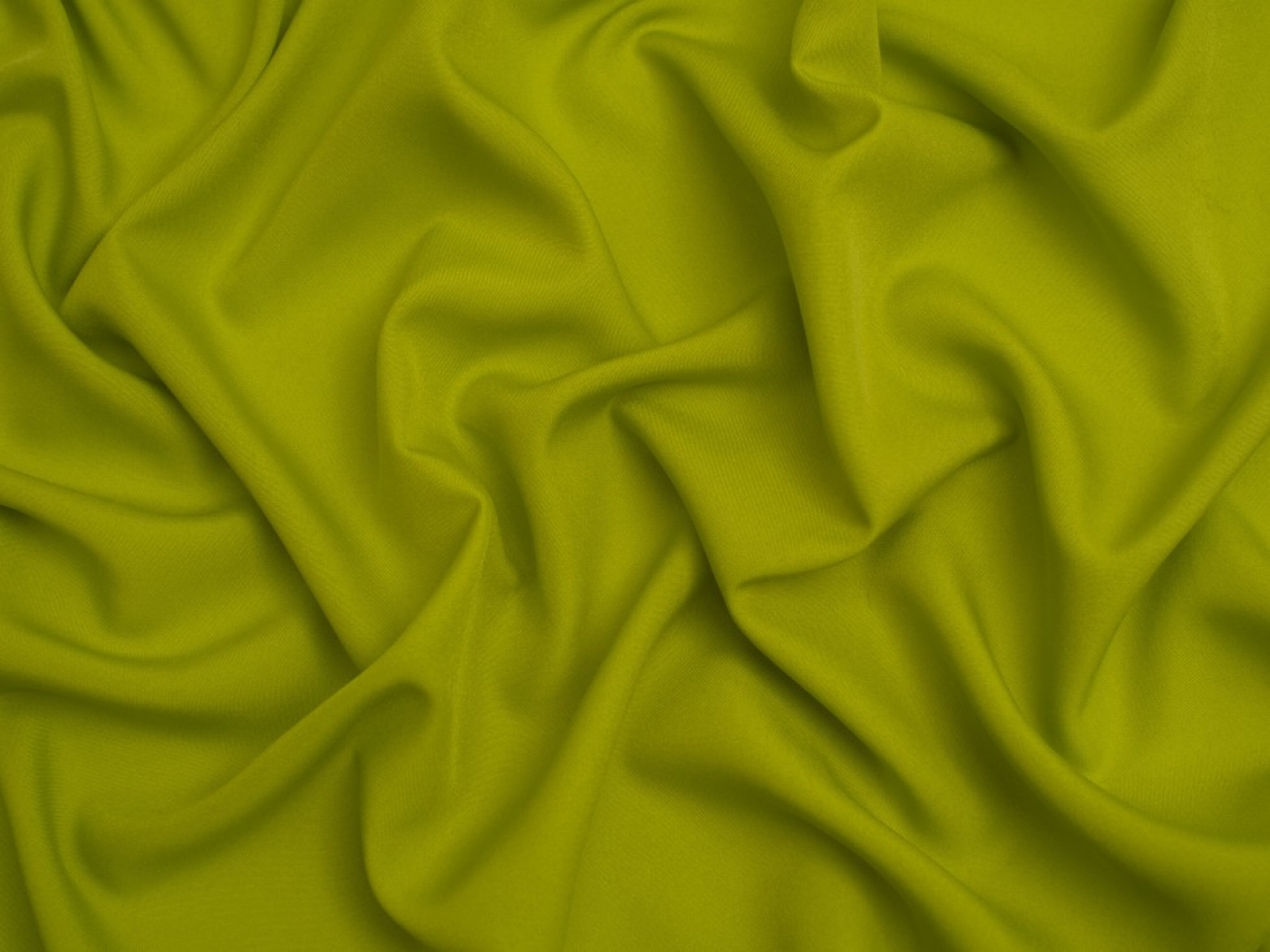 Minerva Core Range Soft Touch Crepe Fabric Olive Green