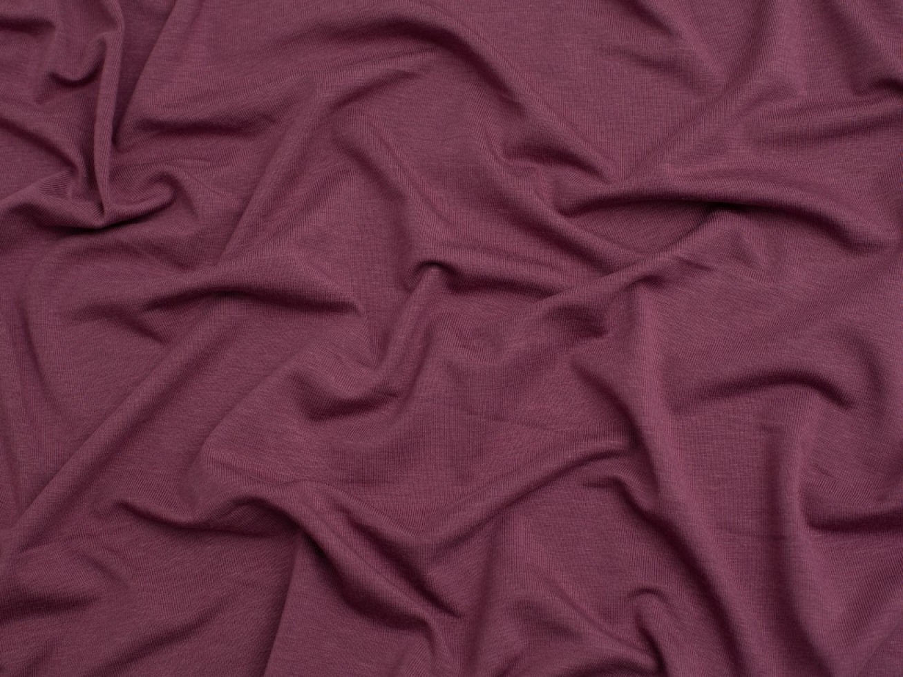 Minerva Core Range Bamboo Cotton Jersey Stretch Knit Fabric Dusky Pink