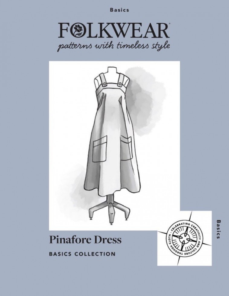 Folkwear Patterns Paper Sewing Pattern Basics Pinafore Dress