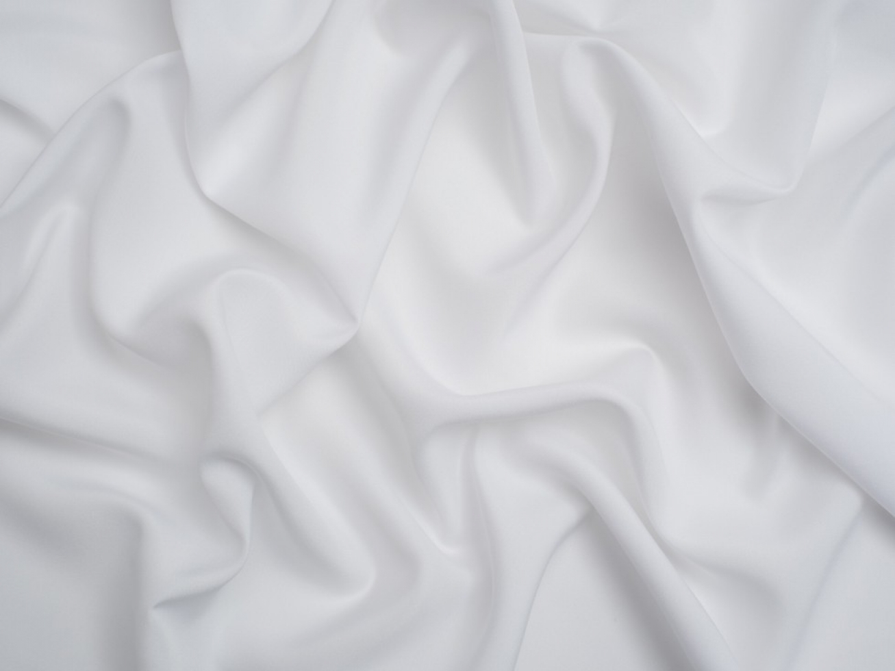 Minerva Core Range Soft Touch Crepe Fabric Off White