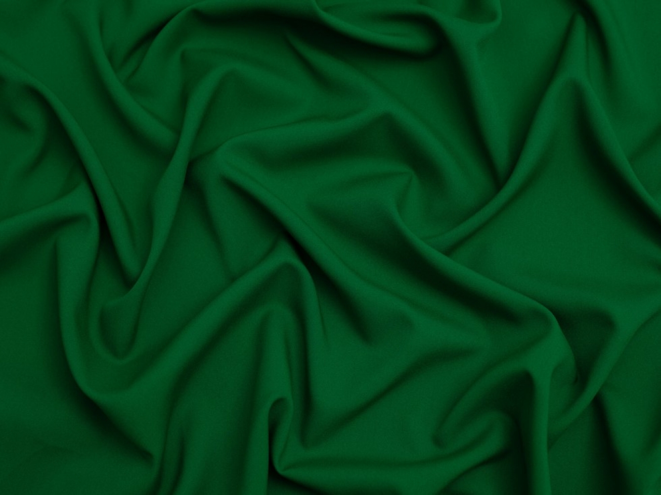 Minerva Core Range Soft Touch Crepe Fabric Emerald Green