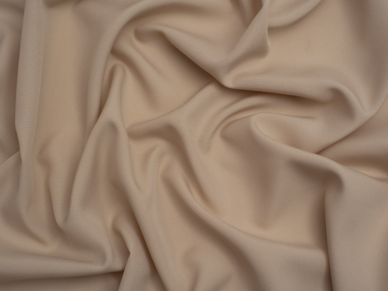 Minerva Core Range Soft Touch Crepe Fabric Stone
