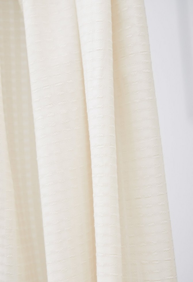 Meet MILK Saba Sheer Tencel Lyocell Viscose Fabric Bright White