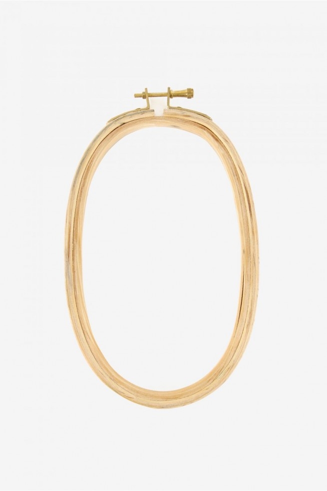 DMC Oval Wood Embroidery Hoop
