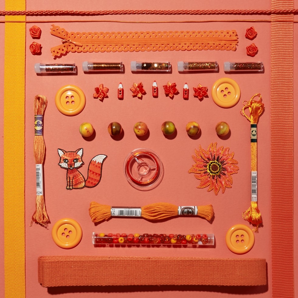 Minerva Rainbow Craft Surprise Bag (Worth At Least 35 Pounds) Orange