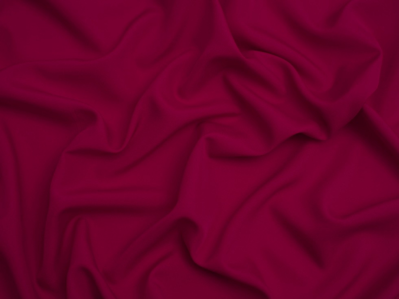 Minerva Core Range Soft Touch Crepe Fabric Plum