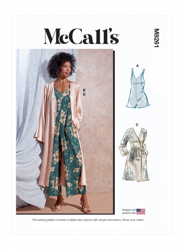 McCalls Paper Sewing Pattern 8261